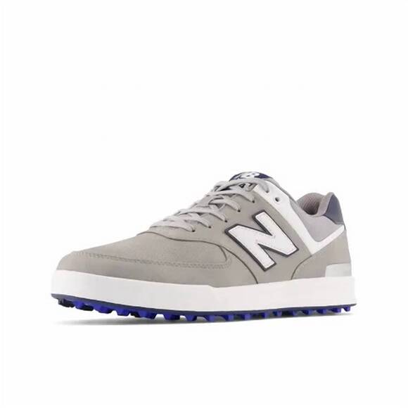 NEW NEW BALANCE men\'s 574 greens golf shoes in grey main image 5